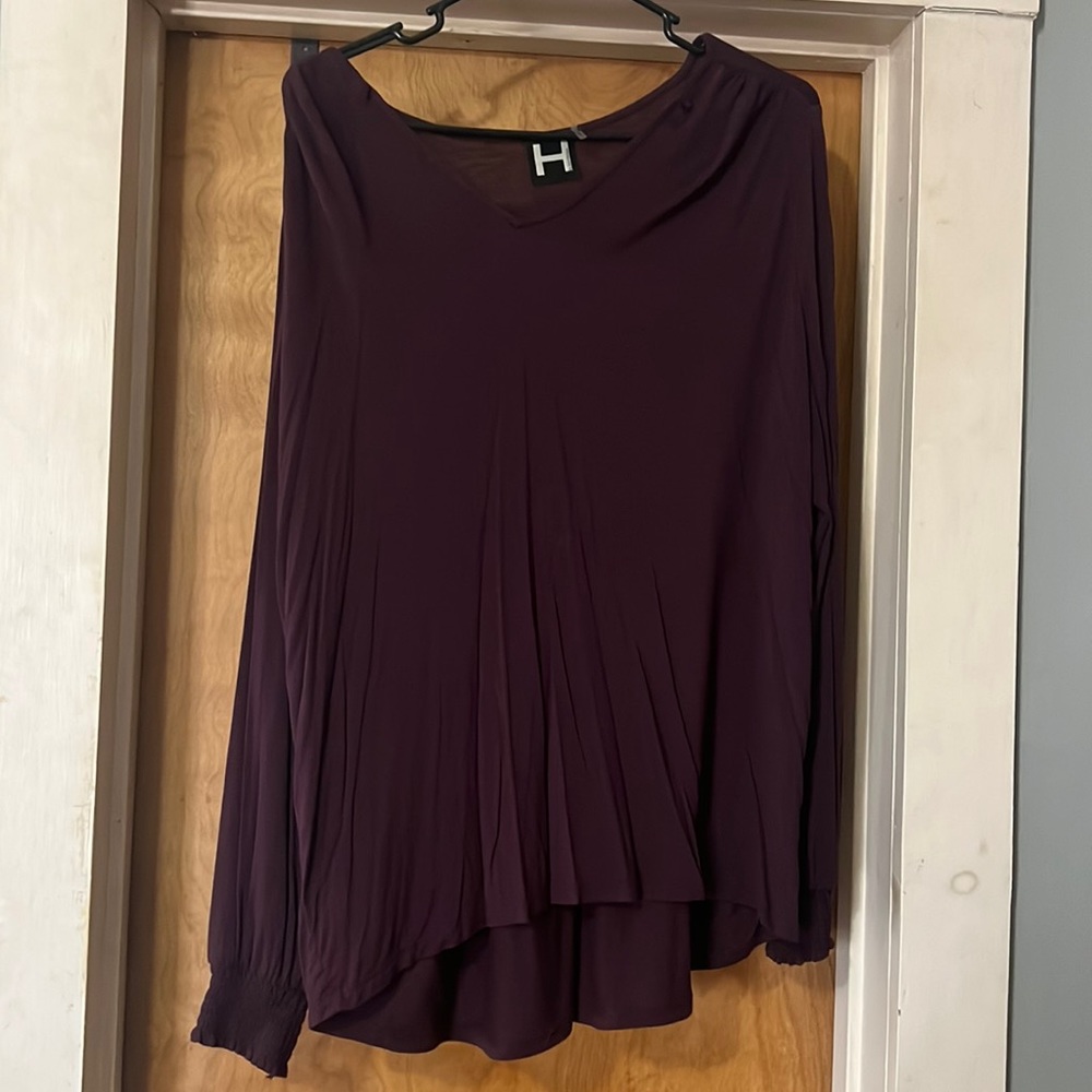 Long sleeve blouse